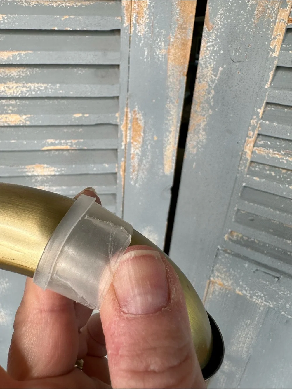 Pottery Barn Hidden Connection Room Darkening Curtain Rod Brass 28